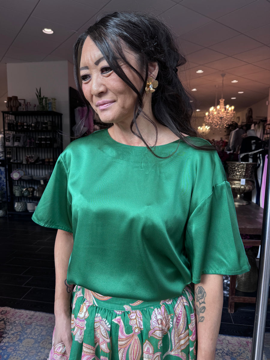 Dea Kudibal- Solana t-shirt - Park green