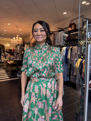 Dea Kudibal - Robertas shirt - Paisley green