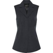 Brunns Bazaar - Apricot urwa waistcoat - Blue stripe