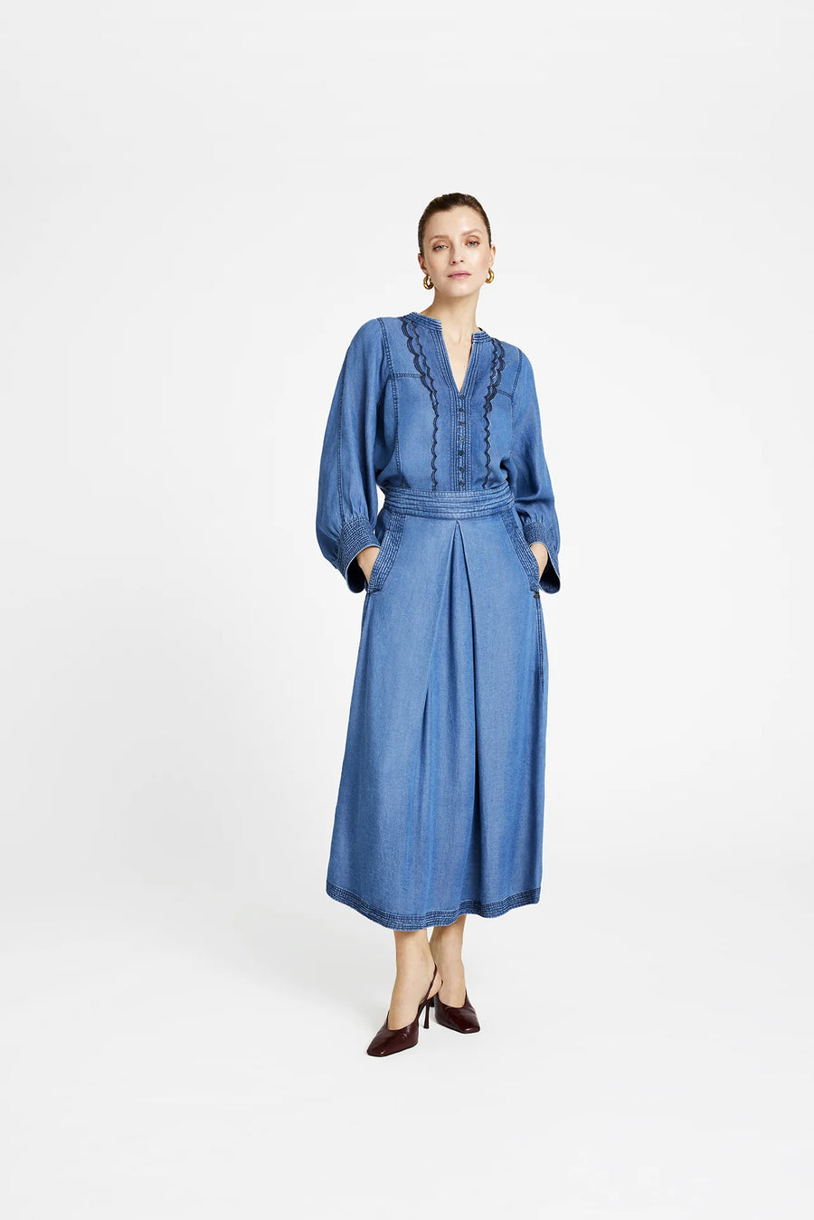 Gustav - Mabell midi skirt