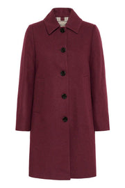 Part Two - Kamillas coat - Tawny port mel.