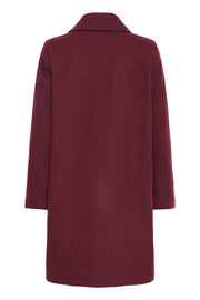 Part Two - Kamillas coat - Tawny port mel.