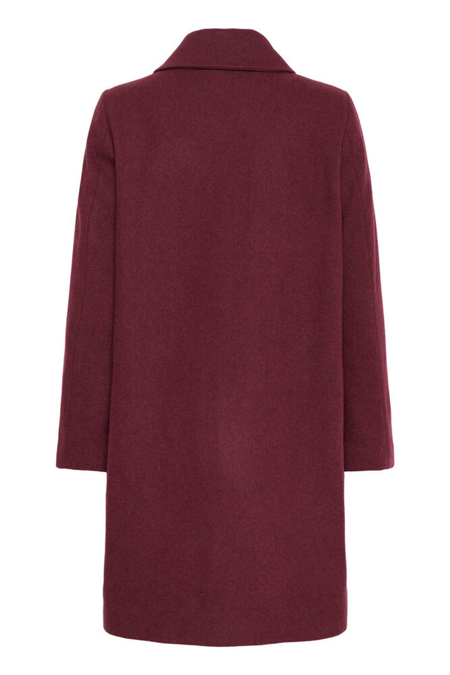 Part Two - Kamillas coat - Tawny port mel.