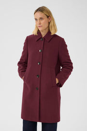 Part Two - Kamillas coat - Tawny port mel.