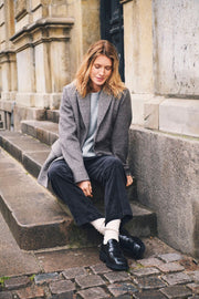 Part Two - Seline coat - Brown check