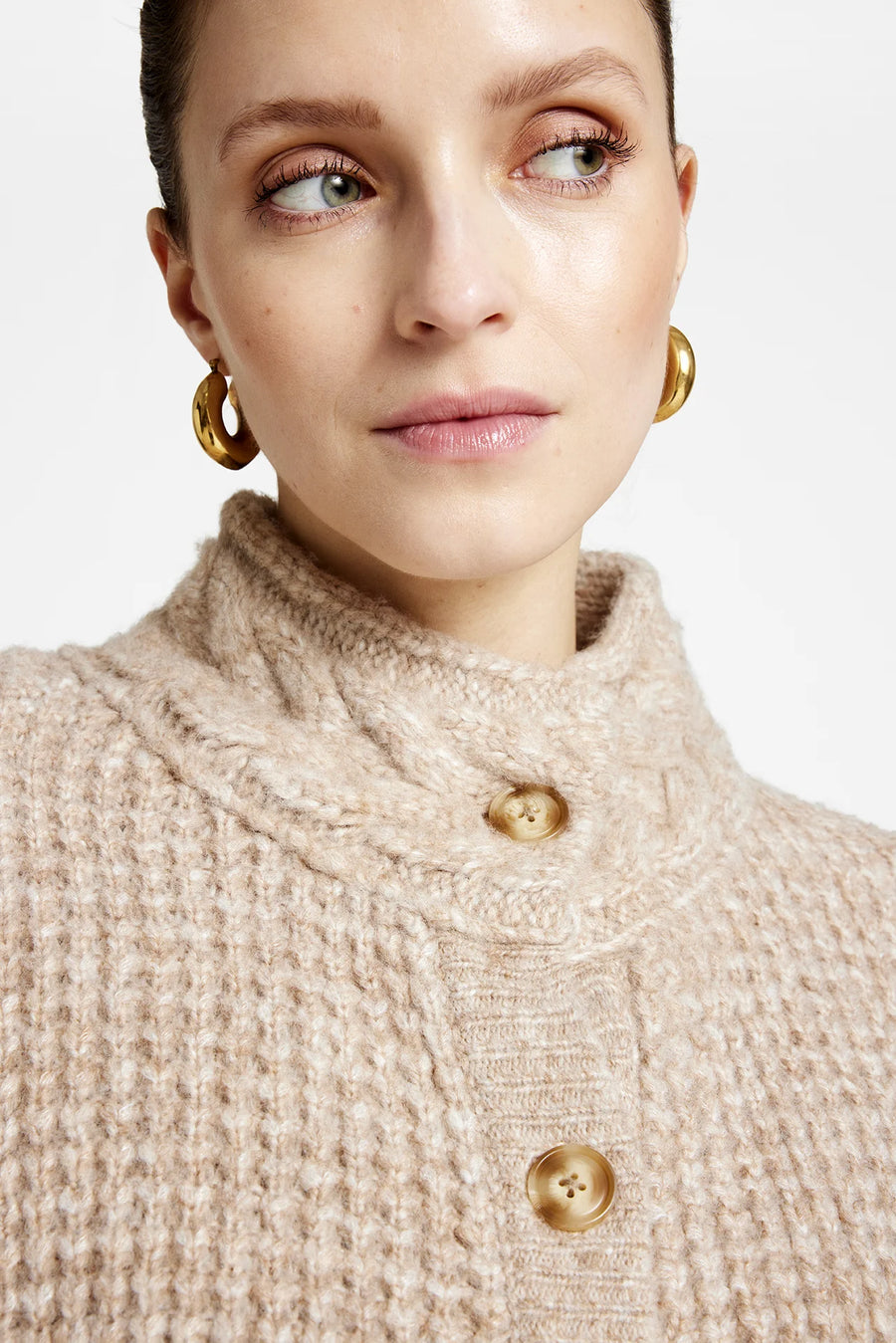 Gustav - Tekla knit poncho