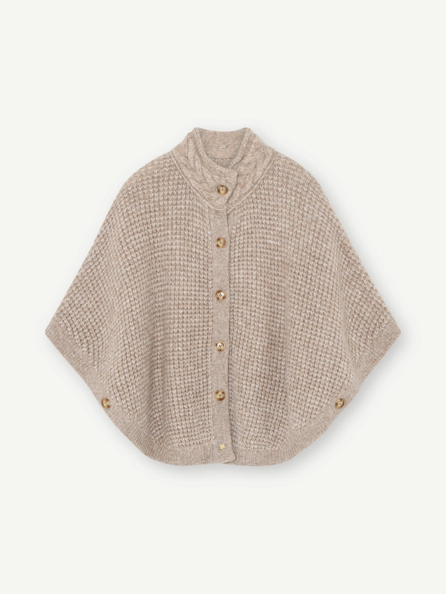 Gustav - Tekla knit poncho