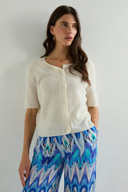 Charlotte Sparre - Cashmere Cardi - White
