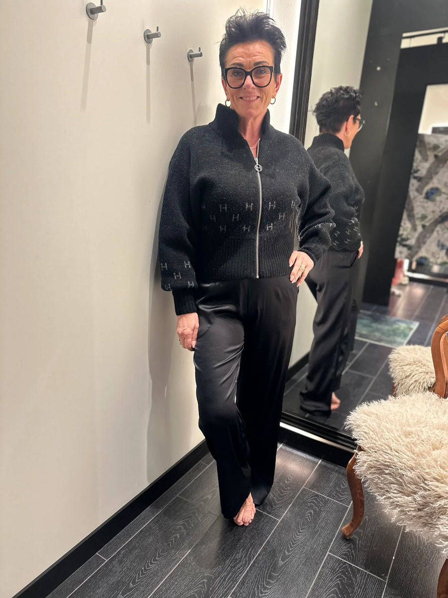 Charlotte Sparre - Wide Pants - Black