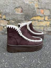 Boho love - Moccasin boots - Brown