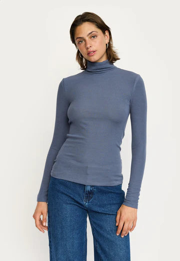 Soft Rebels - Fenja rollneck - Grisaille