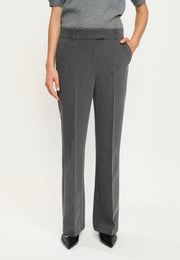 Soft Rebels - Ester flared pant - charcoal