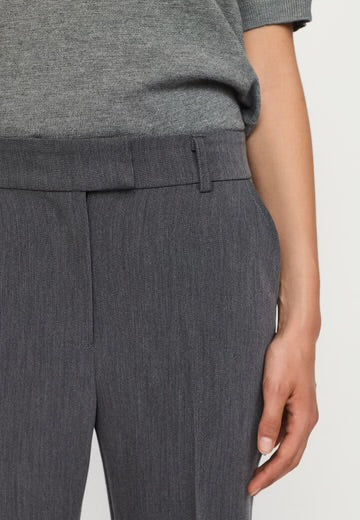 Soft Rebels - Ester flared pant - charcoal