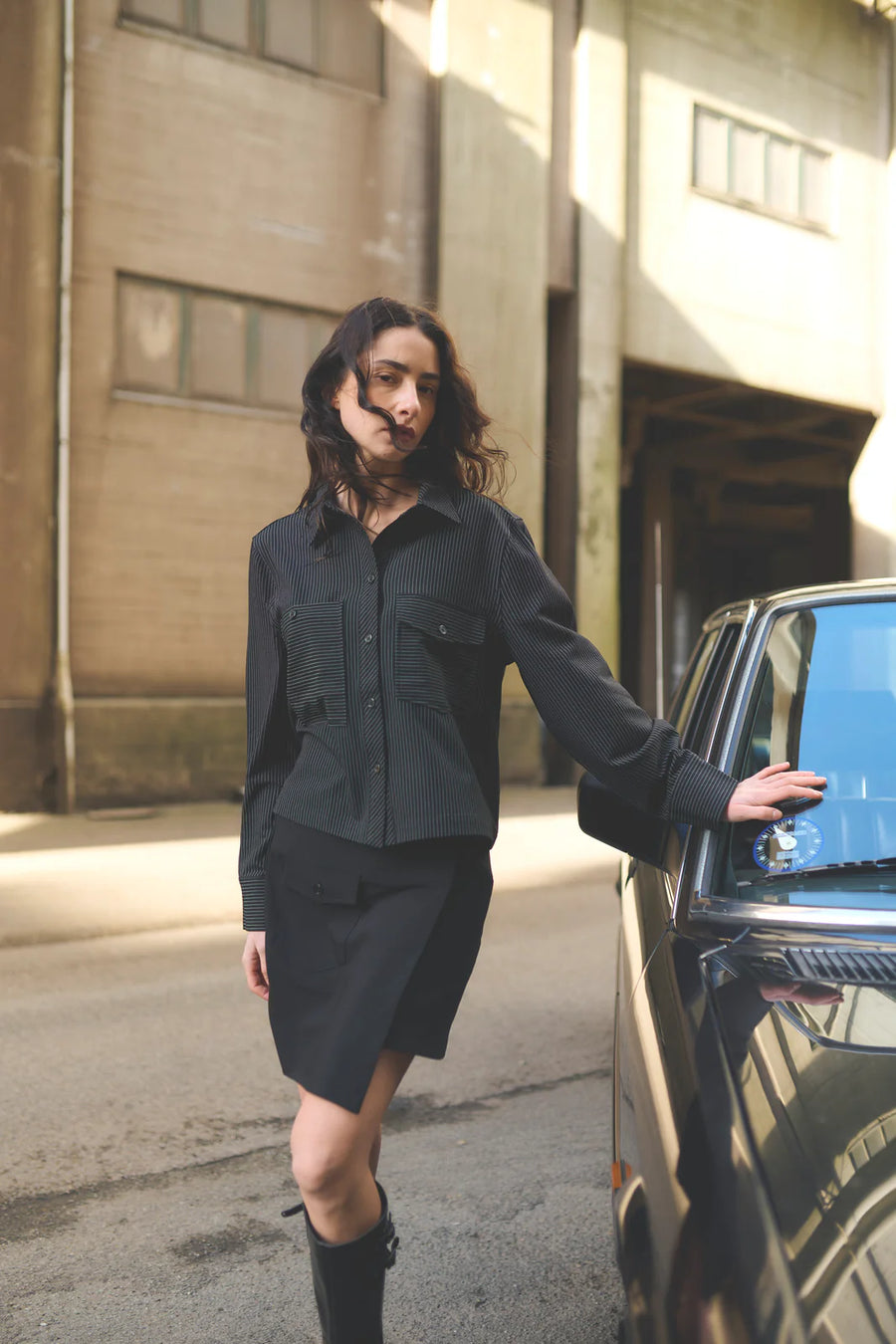 Humble By Sofie  - MendyHBS skirt - black