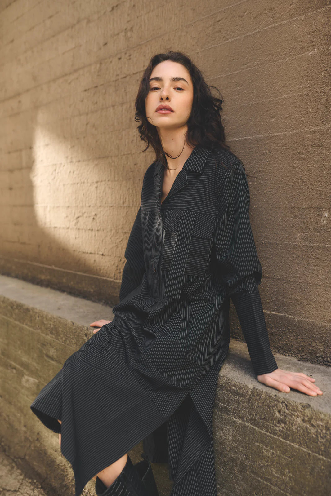 Humble By Sofia - MyaHBS dress - Black combi