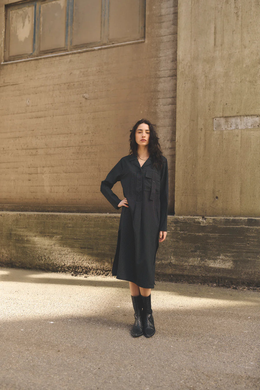Humble By Sofia - MyaHBS dress - Black combi
