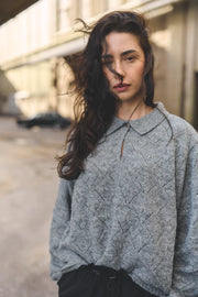 Humble By Sofia - MelHBS pullover - Grå