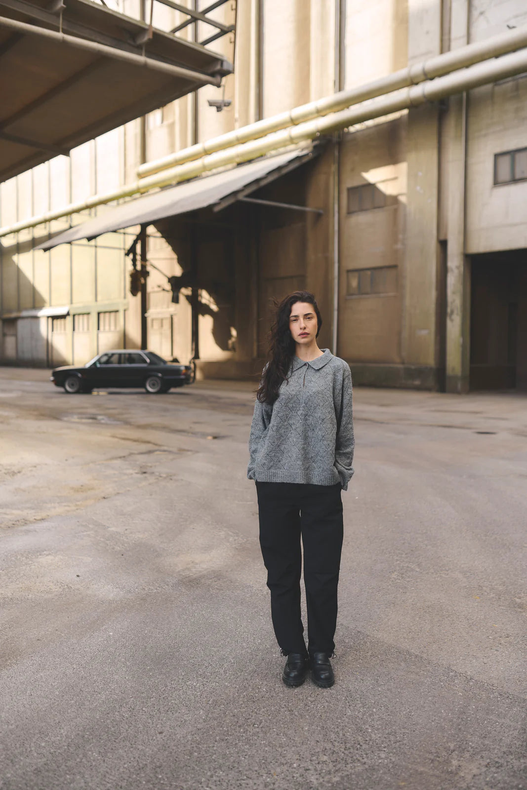 Humble By Sofia - MelHBS pullover - Grå