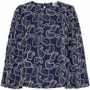 Isay - Juna new blouse - Blue