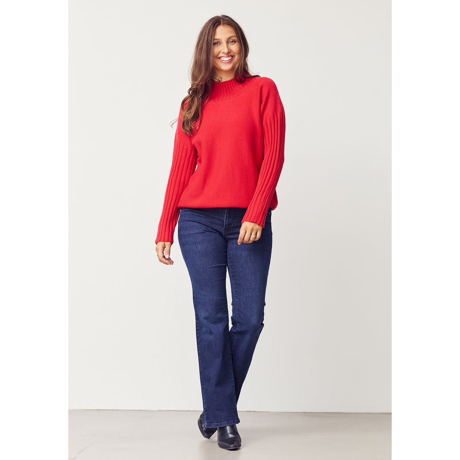 Isay - Kaddy knit pullover - Red
