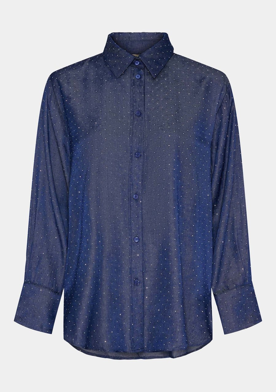 Isay - Kate shirt - Blue shine