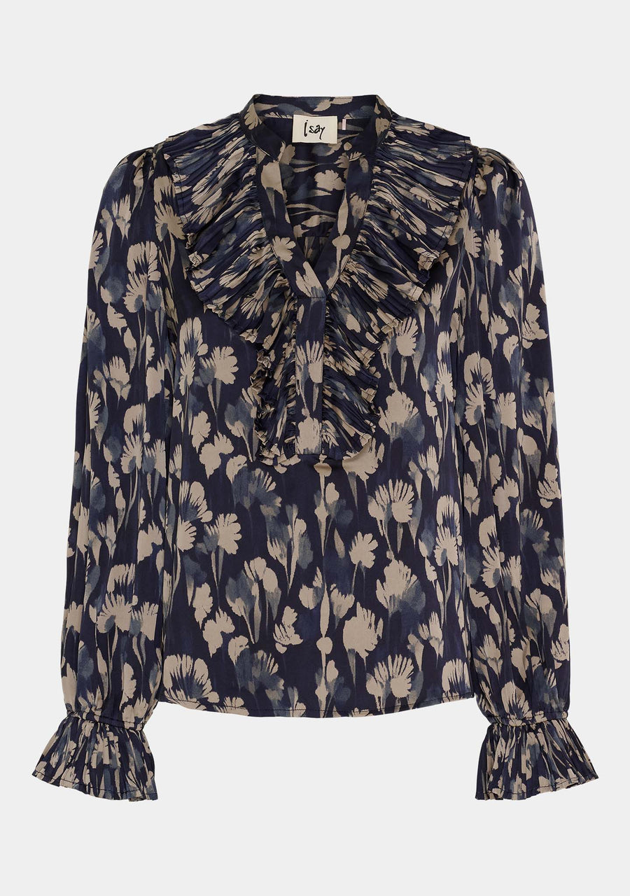 Isay - Melba blouse - Blue Mood