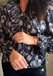 Isay - Melba blouse - Blue Mood