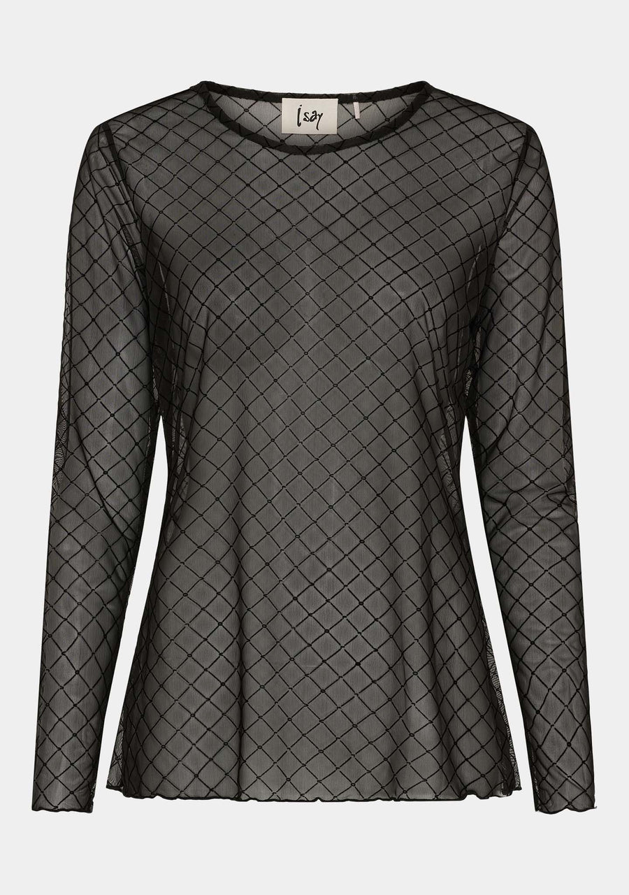 Isay - Fifi mesh - Black square