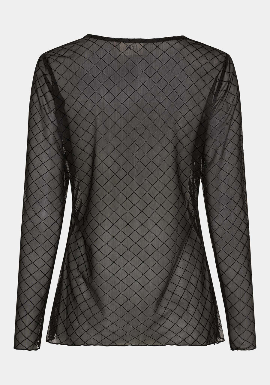 Isay - Fifi mesh - Black square