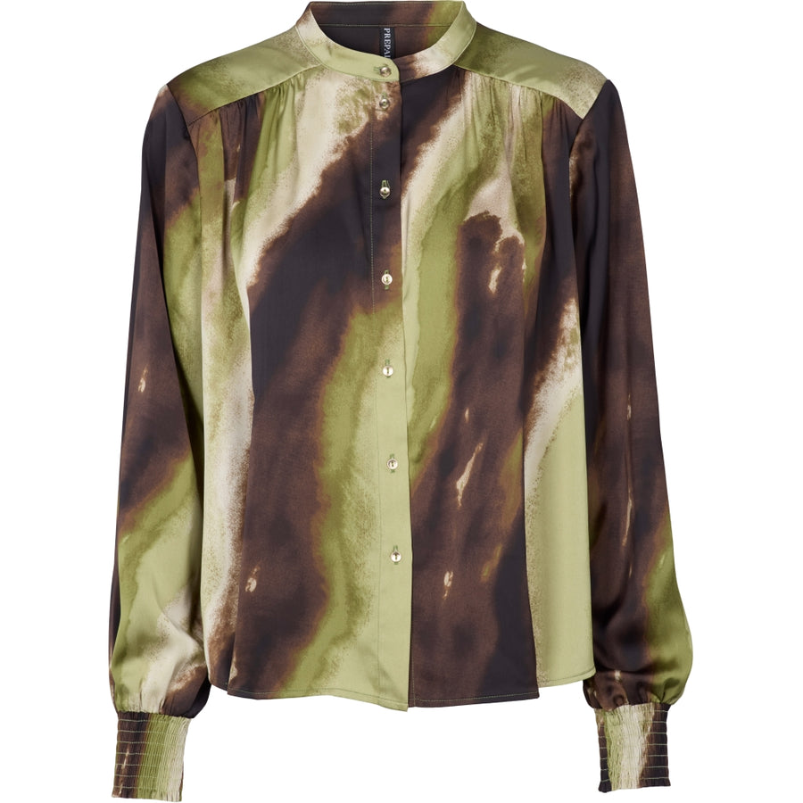 Prepair - Arianna Blouse - Brown/Green