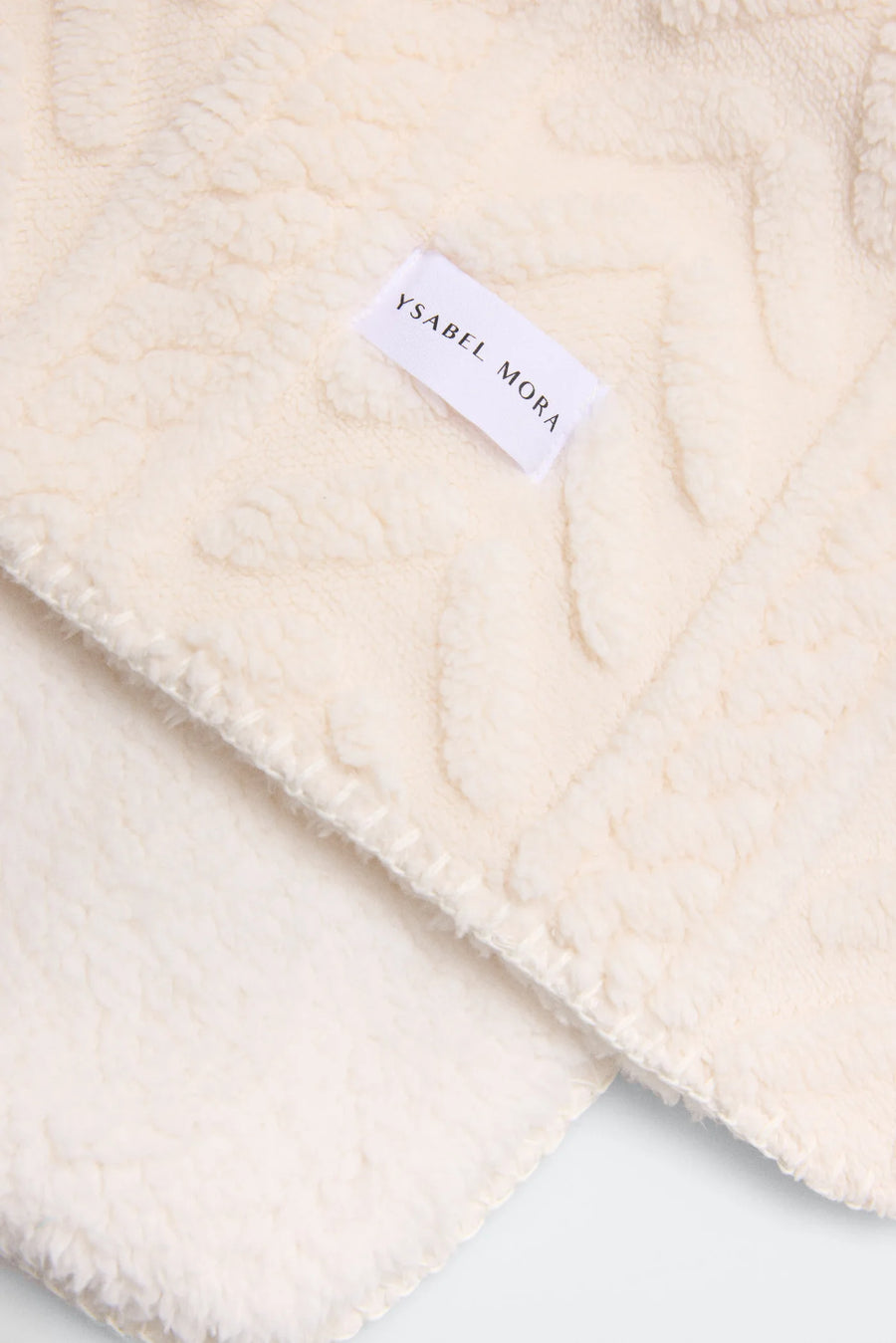 Ysabel Mora - Plaid - White