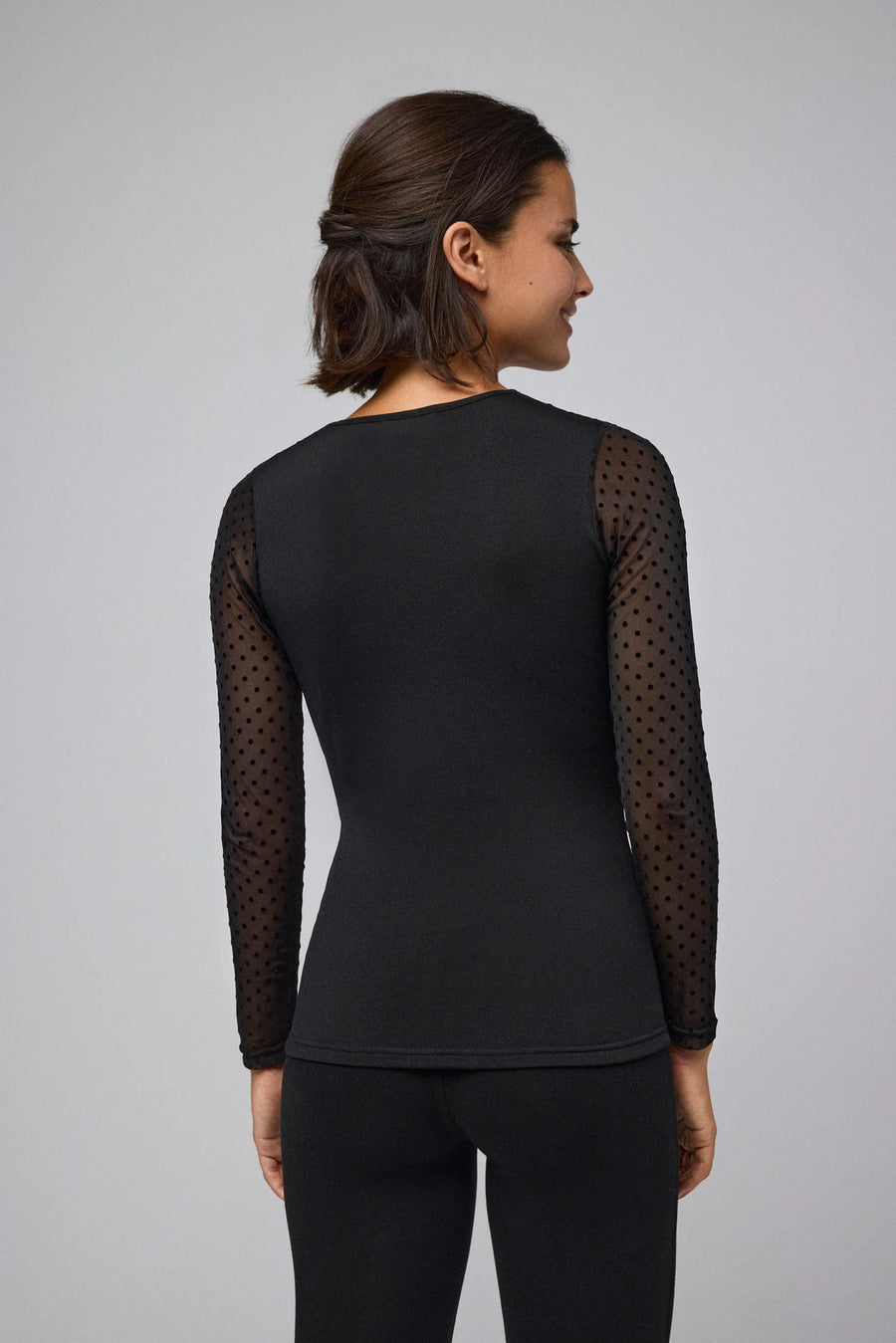 Ysabel Mora - Long sleeve thermo m. prikker