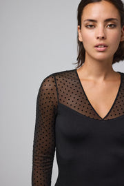 Ysabel Mora - Long sleeve thermo m. prikker