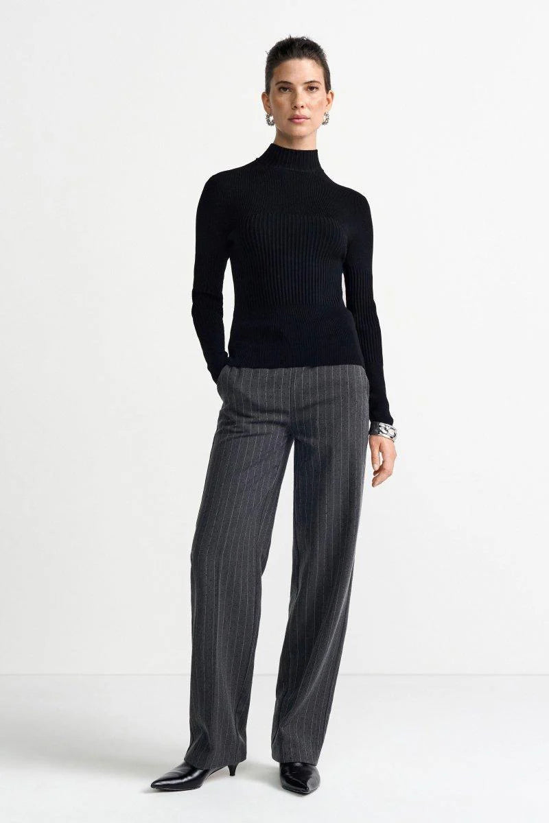 RIch and Royal - Pinstripe wide leg pants