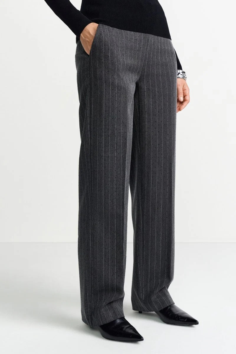 RIch and Royal - Pinstripe wide leg pants