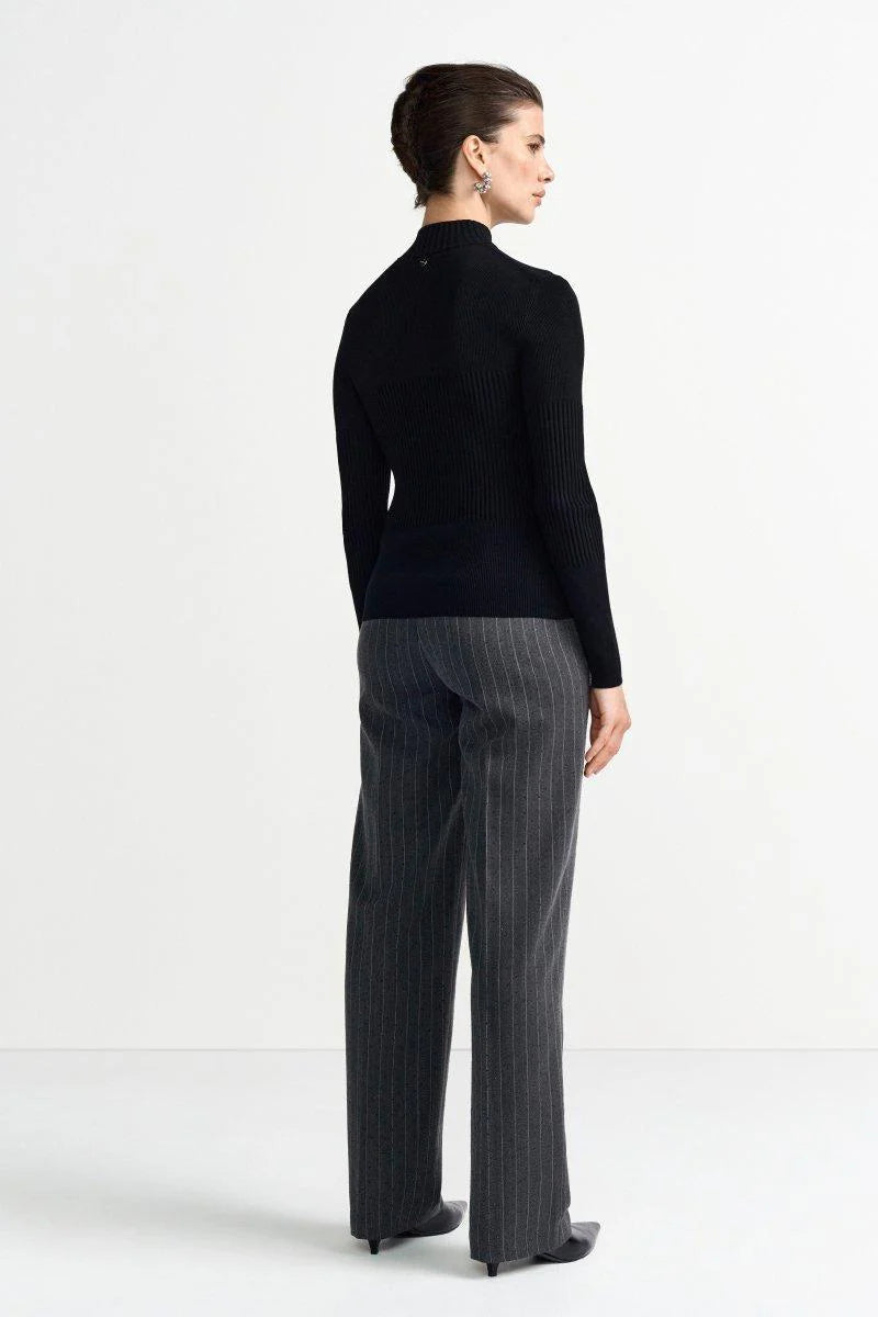 RIch and Royal - Pinstripe wide leg pants