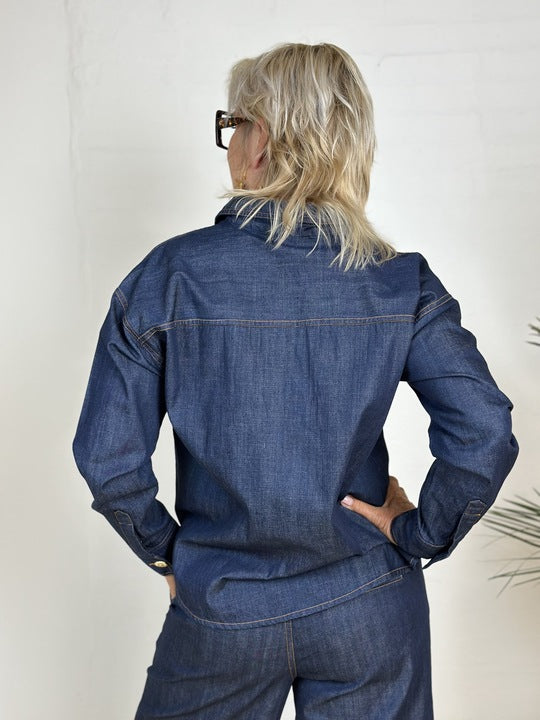Gaspar - Anholt denim blouse