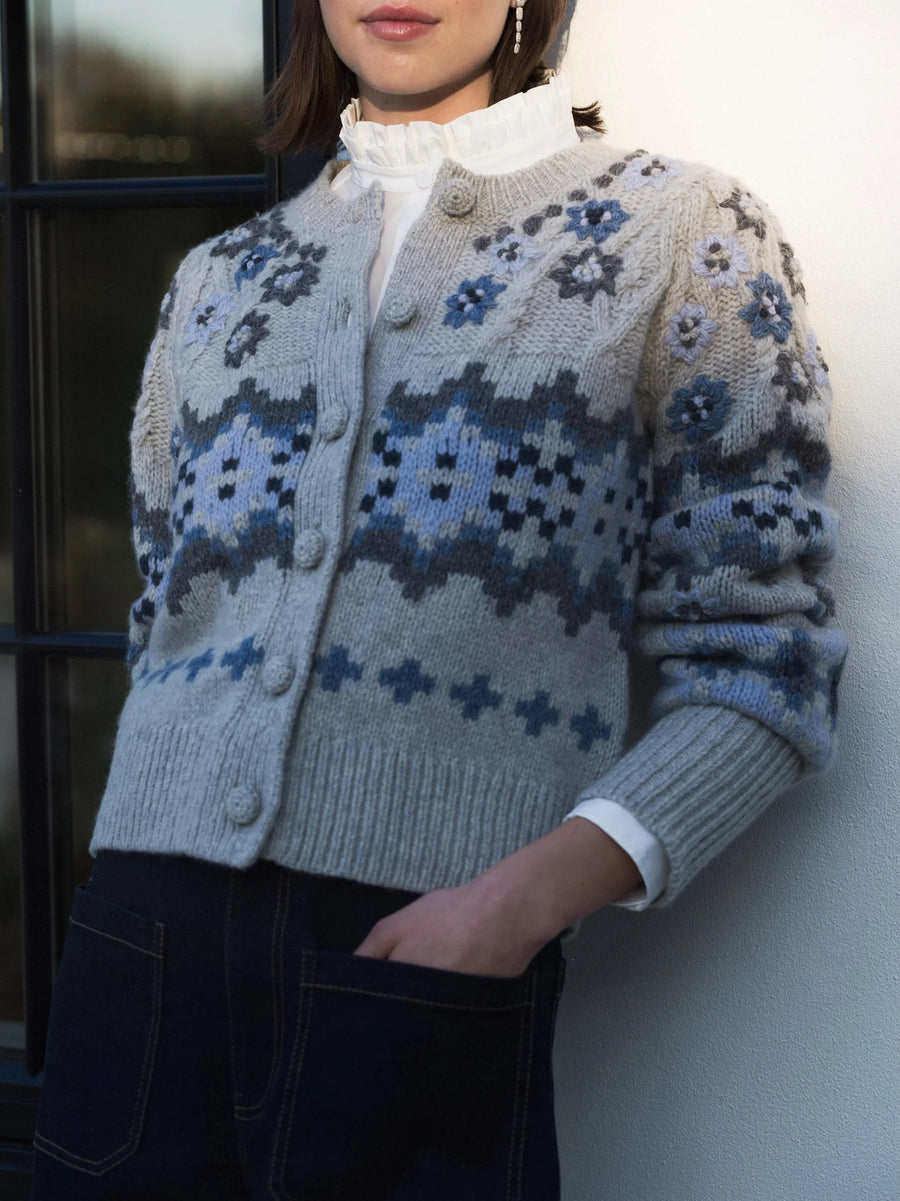 Dea Kudibal - Liva cardigan - Grey melange