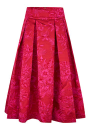 Dea Kudibal - AlbisDea - Skirt pleats - Rosy Jaquard