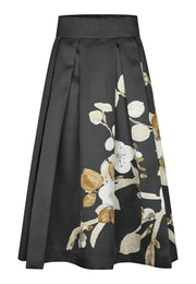 Dea Kudibal - AlbisDea - Skirt with Pleast - Black Lotus