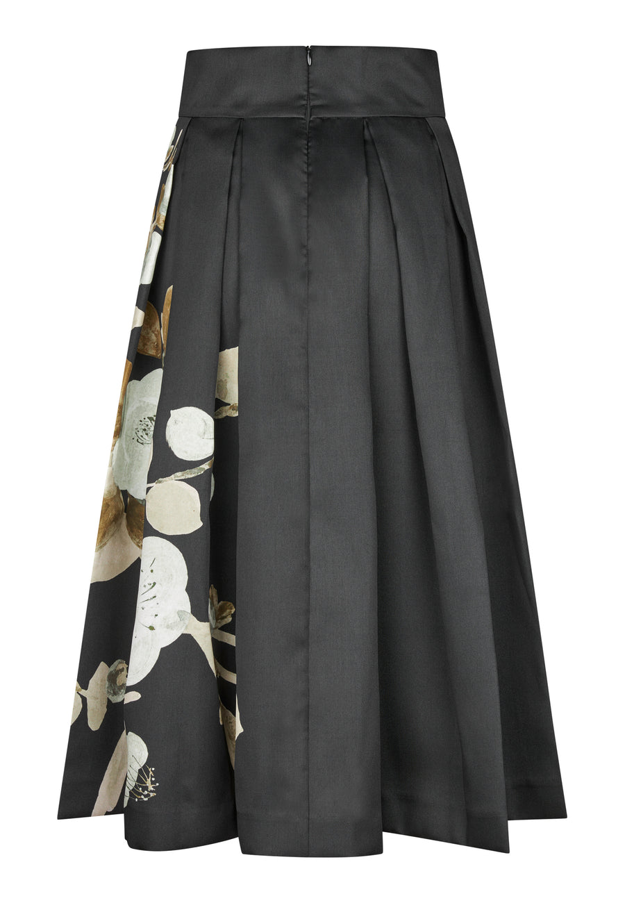Dea Kudibal - AlbisDea - Skirt with Pleast - Black Lotus