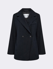 Leveté Room - Olivia nålestrib blazer - Navy