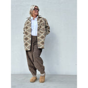 Gaspar - Stockholm jacquard shirt - Brown