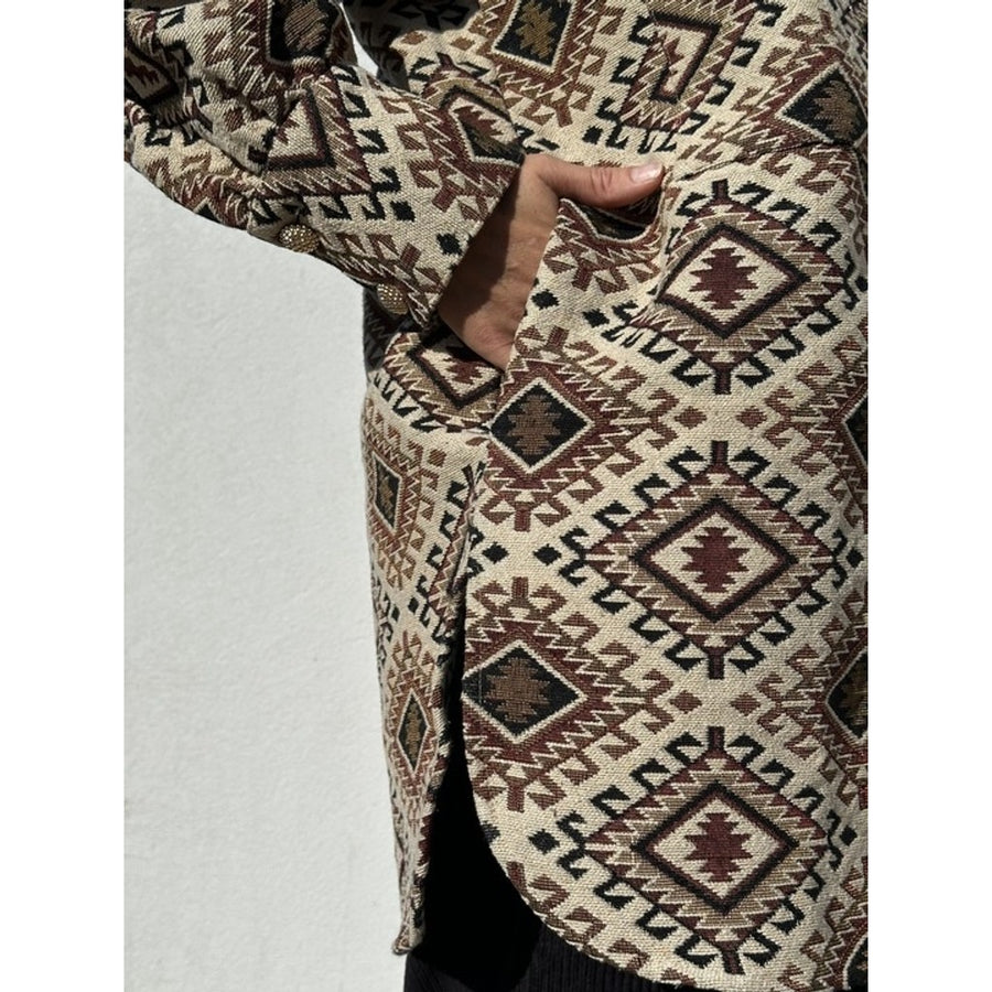 Gaspar - Stockholm jacquard shirt - Brown