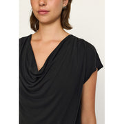 Soft Rebels - Ella draped top - Black