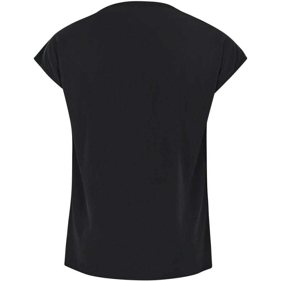 Soft Rebels - Ella draped top - Black