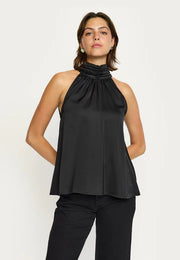 Soft Rebels  - Abia halter neck top - Black