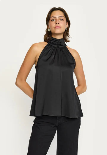 Soft Rebels  - Abia halter neck top - Black