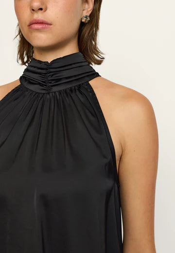 Soft Rebels  - Abia halter neck top - Black