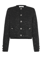 Rosemunde  - Vibe LS sequin jacket - Black